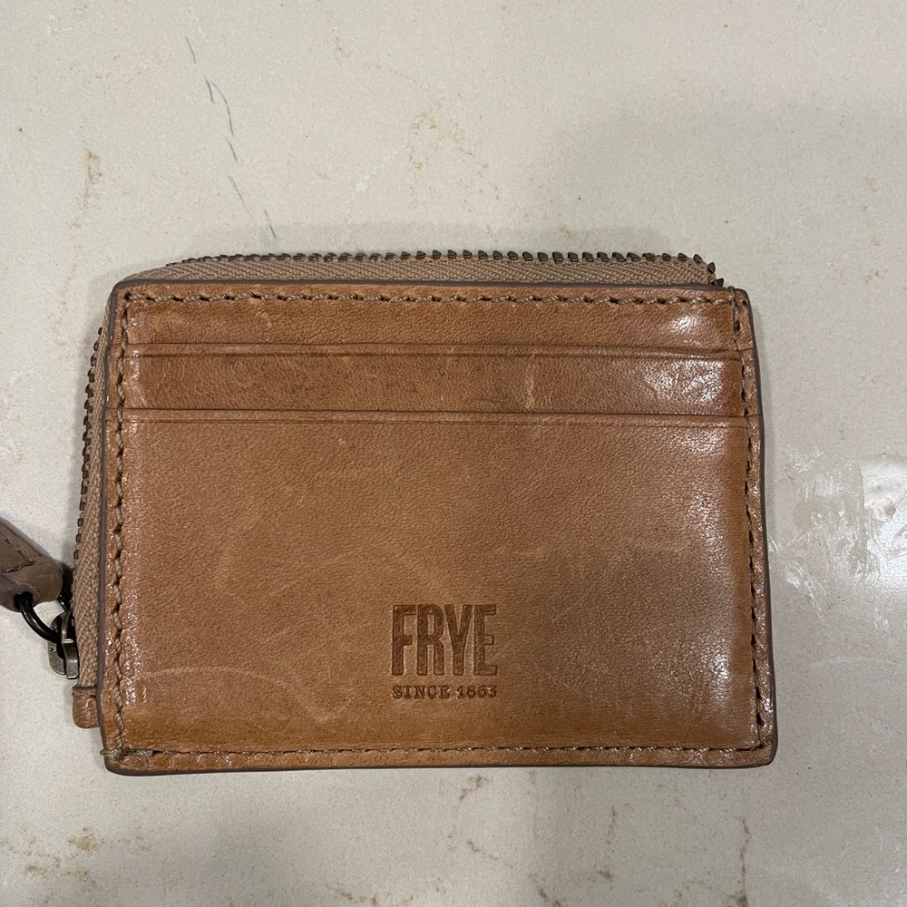 Frye Melissa Zip Card Case Wallet
